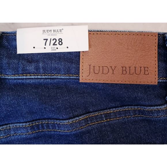 NWT JUDY BLUE High Waist Straight Leg Jeans w/ Tummy Control Women's *Size 5/27* - Picture 12 of 12